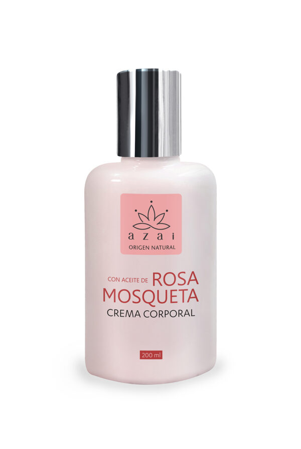 Crema Corporal Aceite De Rosa Mosqueta Azai